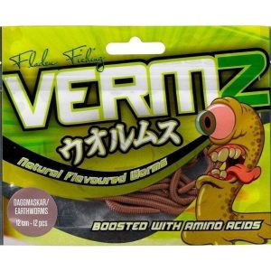Vermz sandorm naturlig brun 12cm