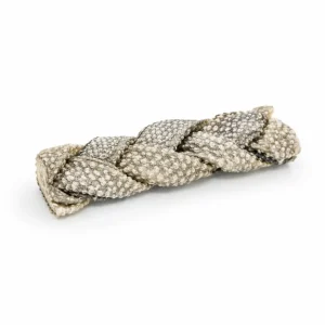 Skipperhundens Favorit Flettet Torskeskind Tyggeben 12 cm